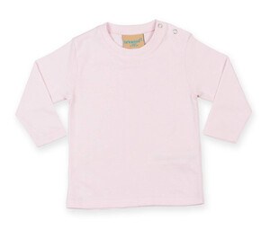 Larkwood LW021 - Camiseta de manga larga para bebé LW021 Rosa pálido