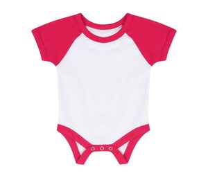 Larkwood LW502 - Body de béisbol White / Fuchsia