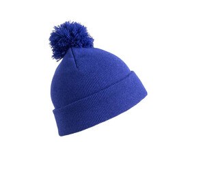 Result RC028 - Gorro con pompón Real Azul