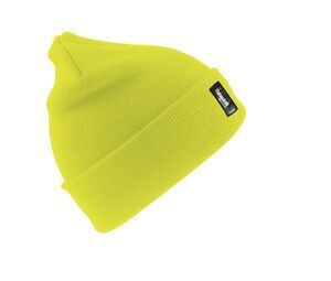 Result RC033 - Sombrero de esquí lanudo con aislamiento Thinsulate ™ Fluo Yellow