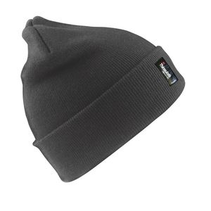 Result RC033 - Sombrero de esquí lanudo con aislamiento Thinsulate ™ Charcoal