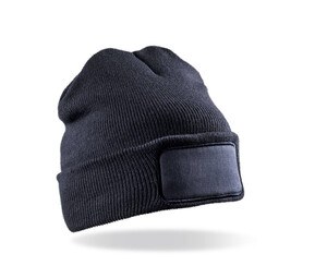 Result RC034 - Gorro de punto doble para impresoras thinsulate™ Azul marino