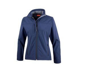 Result RS121F - Veste Classique Softshell 3 Sofes Femme Azul marino