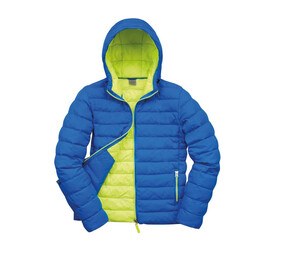 Result RS194 - Chaqueta acolchada Snow Bird para hombre Blue / Lime