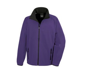 Result RS231 - Chaqueta polar de hombre con bolsillos con cremallera Purple/ Black
