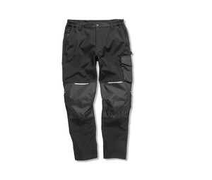 Result RS473 - Pantalón de trabajo slim softshell Negro