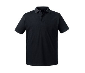 RUSSELL RU508M - Polo organique homme Negro