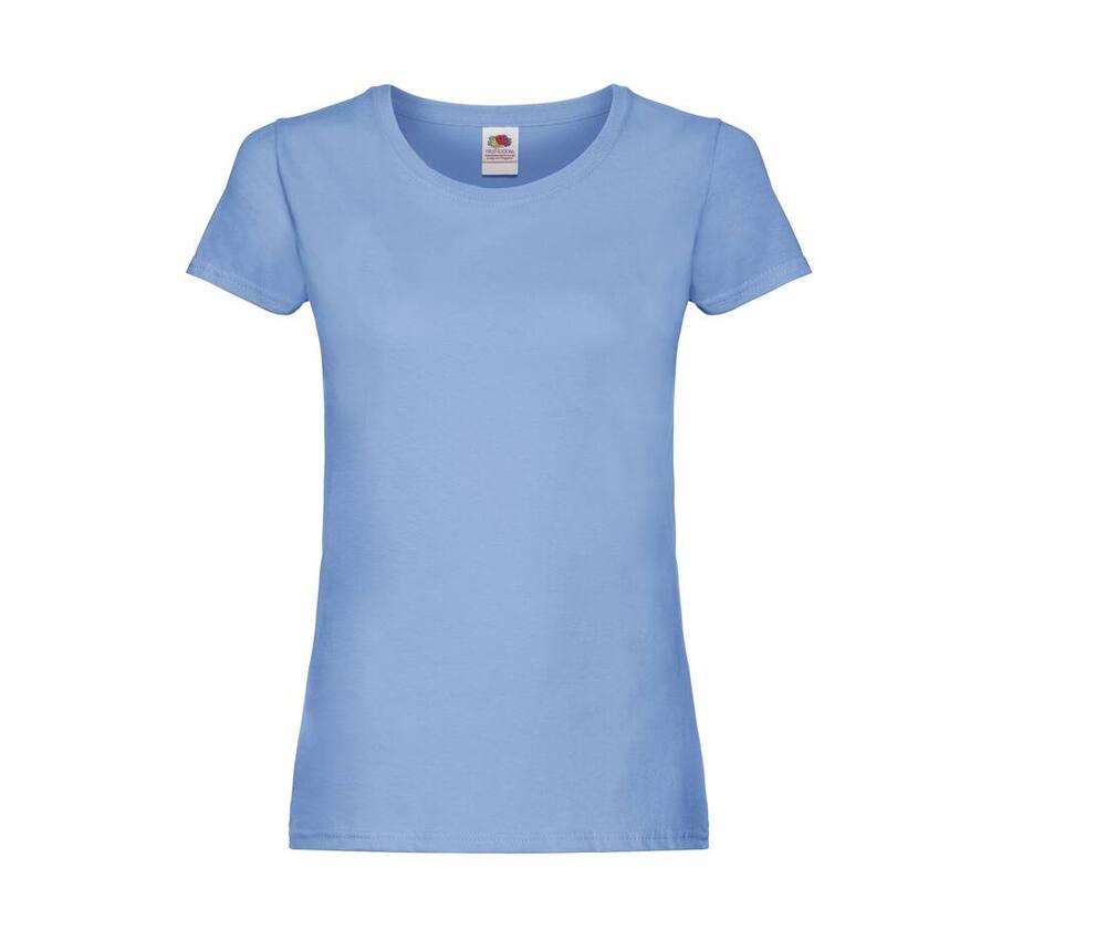 Fruit of the Loom SC1422 - Camiseta mujer cuello redondo