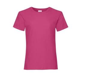 Fruit of the Loom SC229 - Camiseta Valueweight para niñas