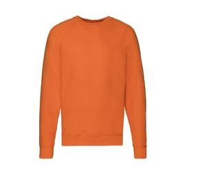 Fruit of the Loom SC360 - Sudadera raglán para hombre Naranja