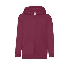 Fruit of the Loom SC379 - Sudadera Con Capucha Sweat (62-045-0) Burgundy