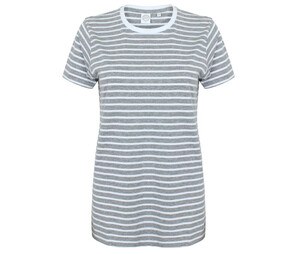 SF Men SF202 - Camiseta unisex 100% algodón Heather Grey / White