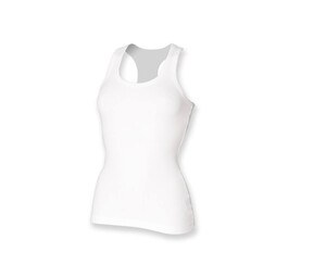 SF Women SK150 - Camiseta sin mangas Racerback SK150 White