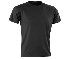 Spiro SP287 - Camiseta transpirable AIRCOOL Negro