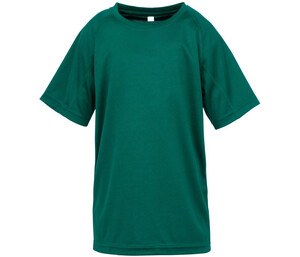 Spiro SP287J - Camiseta transpirable AIRCOOL para Niños Verde botella