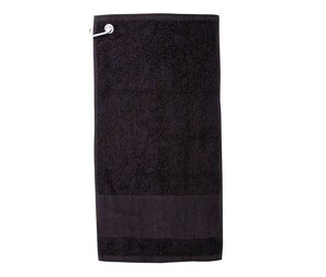 Towel city TC033 - Toalla de golf con listón TC033 Negro