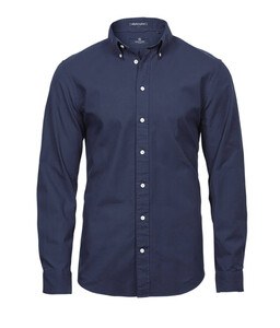 Tee Jays TJ4000 - Camisa Oxford Para Hombre Azul marino
