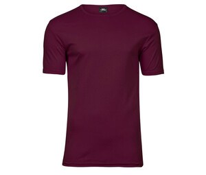 Tee Jays TJ520 - Camiseta Interlock Para Hombre Wine