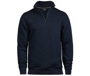 Tee Jays TJ5438 - Sudadera Con Media Cremallera Para Hombre Azul marino