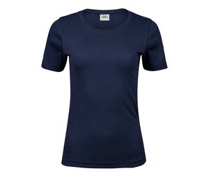 Tee Jays TJ580 - Camiseta Interlock Para Mujer Azul marino