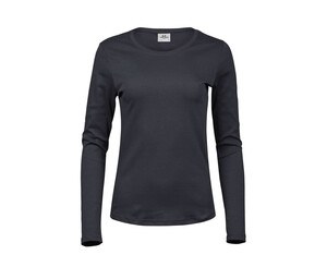 Tee Jays TJ590 - Camiseta de manga larga para mujer