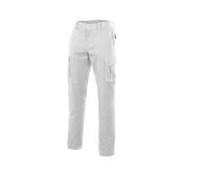 VELILLA V3001 - Pantalón multiplesbolsillos V3001 White