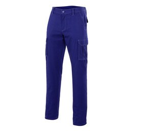VELILLA V3001 - Pantalón multiplesbolsillos V3001 Cobalto azul