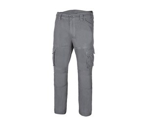 VELILLA V3012S - Pantalones de algodón multibolsillo V3012S Gris