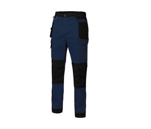 VELILLA V3019S - Pantalón de lona bicolor V3019S Navy / Black