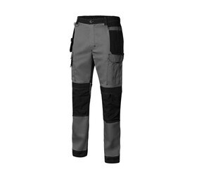 VELILLA V3019S - Pantalón de lona bicolor V3019S Grey / Black