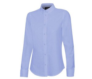 VELILLA V5005S - Camisa mujer stretch oxford Oxford Blue