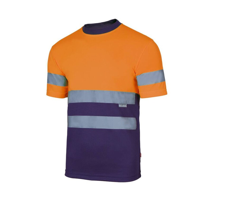 VELILLA V5506 - Camiseta técnica bicolor alta visibilidad