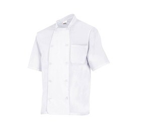 VELILLA VL432 - Chaqueta de cocinero con mangas cortas VL432 White