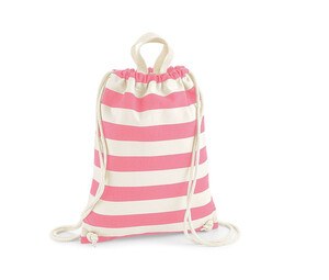 Westford mill WM686 - Bolsa de gimnasio estilo náutico  Natural/Pink