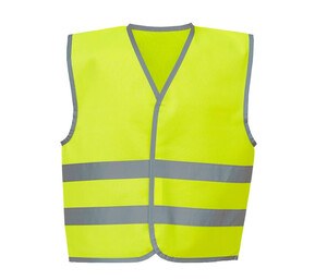 Yoko YK102C - Chaleco de alta visbilidad para Niños Hi Vis Yellow