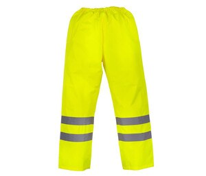 Yoko YK461 - Cubre pantalones de dos tonos de alta visibilidad Hi Vis Yellow