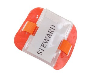 Yoko YKID3 - Parche de identificación para aplicar Floro Orange