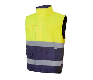 VELILLA V35902 - Ropa de seguridad reflectante V35902 Fluo Yellow / Navy