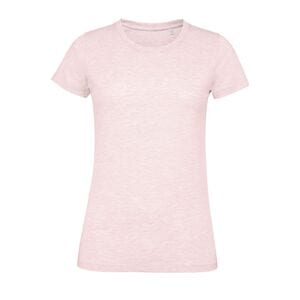 SOL'S 02758 - Regent Fit Women Camiseta Ajustada De Mujer Con Cuello Redondo Rosa jaspeado