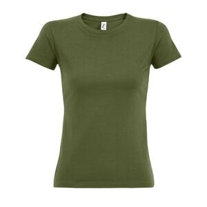 SOL'S 11502 - Imperial WOMEN Camiseta Mujer Cuello Redondo military green