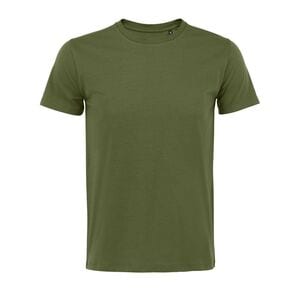 SOL'S 02855 - Martin Men Camiseta De Hombre Ajustada De Cuello Redondo military green