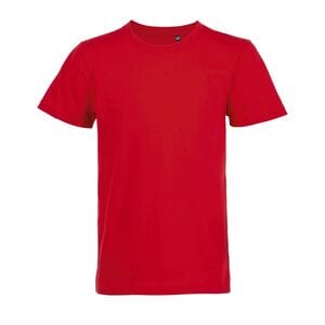 SOL'S 02078 - Milo Kids Camiseta De Manga Corta De Niño Con Cuello Redondo Rojo