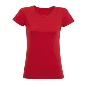 SOL'S 02077 - Milo Women Camiseta De Manga Corta De Mujer Rojo