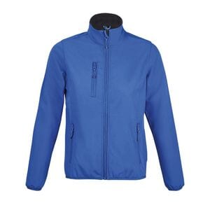 SOL'S 03107 - Radian Women Chaqueta Softshell De Mujer Con Cremallera Azul royal