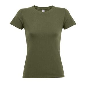 SOL'S 01825 - REGENT WOMEN Camiseta De Mujer Cuello Redondo Ejército