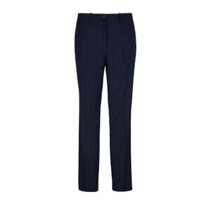 NEOBLU 03163 - Gabin Women Pantalones De Traje Mujer Con Cintura Elástica Bleu léger