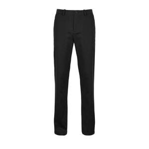 NEOBLU 03178 - Gustave Men Pantalones Chinos Hombre Con Cintura Elástica Negro profundo