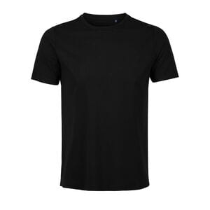 NEOBLU 03184 - Lucas Men Camiseta Hombre Manga Corta De Punto Liso Mercerizado Negro profundo