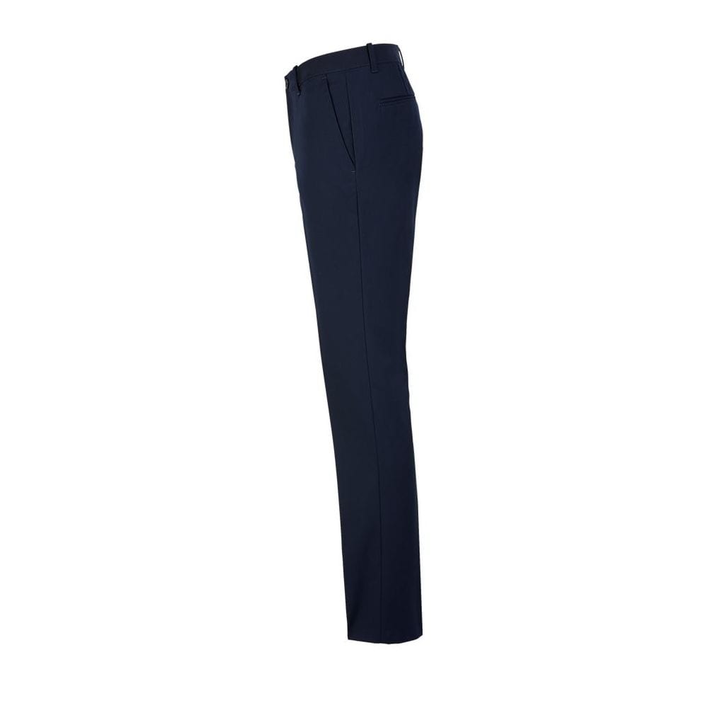 NEOBLU 03162 - Gabin Men Pantalones De Traje Hombre Con Cintura Elástica