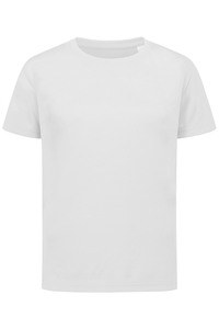 Stedman STE8170 - Camiseta interlock active-dry ss para niños Blanco